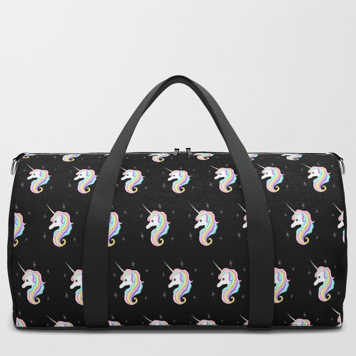 Fabulous unicorn Duffle Bag by Laura Nagel