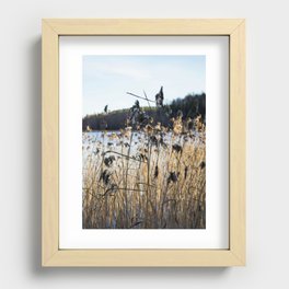 Beautiful day in Norrland Recessed Framed Print