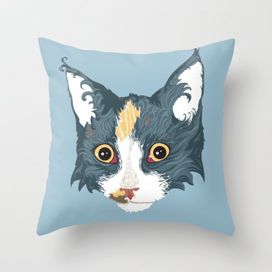 Catatonia Throw Pillow