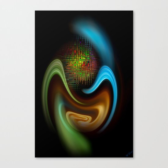 Abstract Perfektion 90 Canvas Print