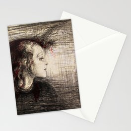 Edvard Munch - The Sick Child Stationery Card