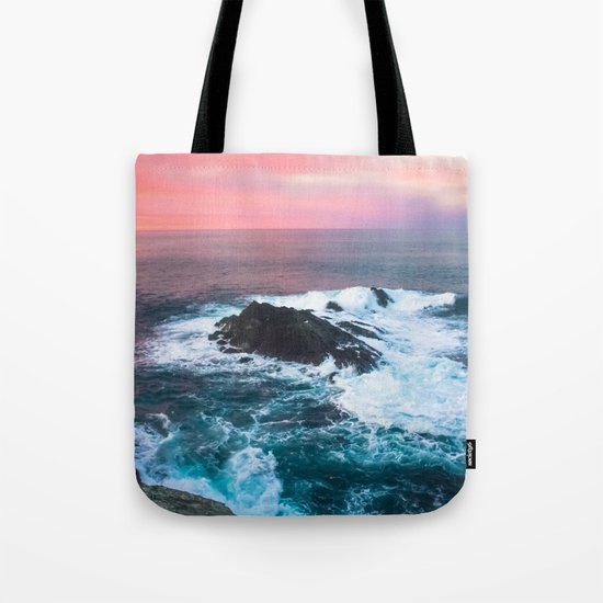 Sunset on the Bay of Biscay Tote Bag