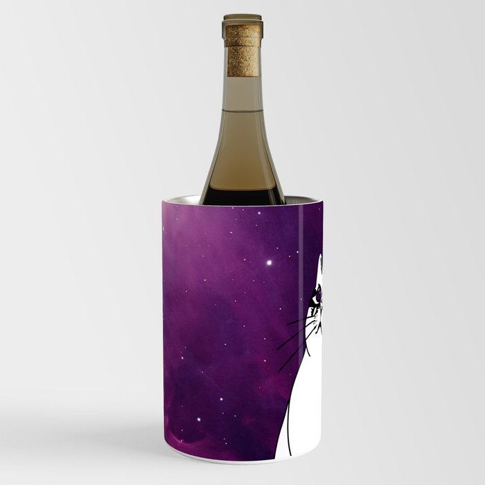 PEARL IN SPACE Pink Nebula Wine Chiller
