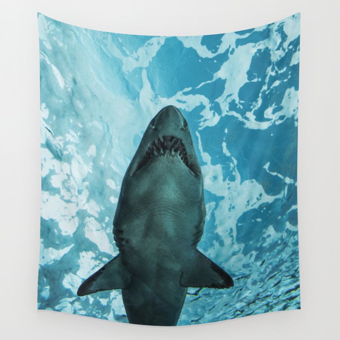 Shark Photography | Deep Sea | Ocean Art | Wildlife | Nature | Fish Wall Tapestry