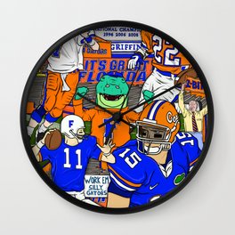 This Is The Swamp Wall Clock