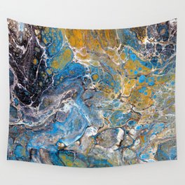 Mineralogy - Abstract Flow Acrylic Wall Tapestry