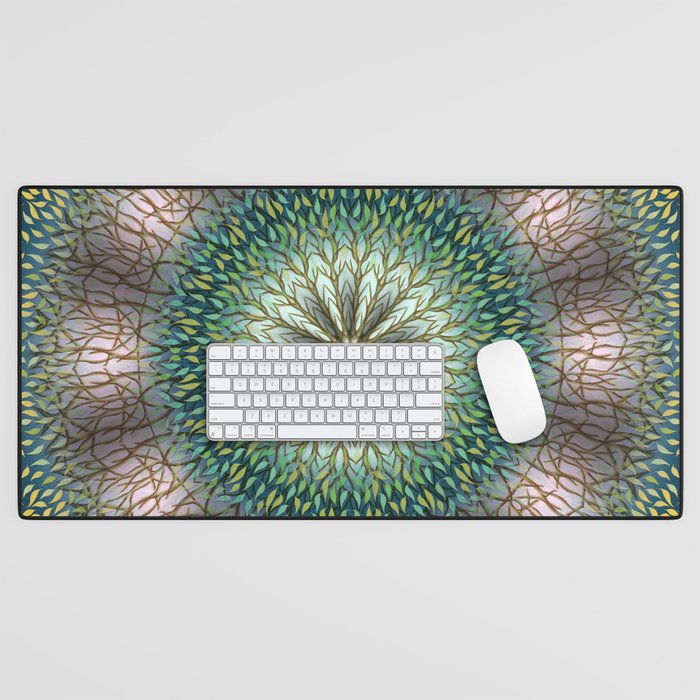 Ephemeral Beauty Desk Mat