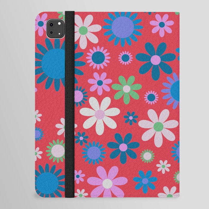 Bright Floral 4 iPad Folio Case