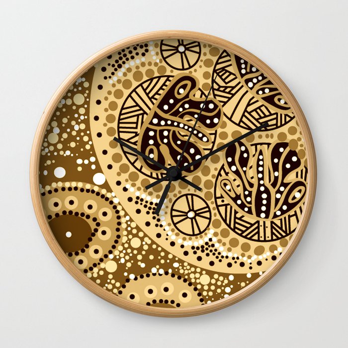 The Bogon Moths of the past, the present and the future Wall Clock