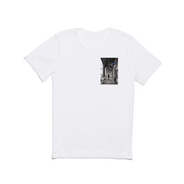 Black and white Bologna Street Photography T-shirt