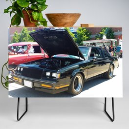 Grand National turbo open hood American Classic Muscle car automobile transporation color photograph / photography vintage poster posters Credenza