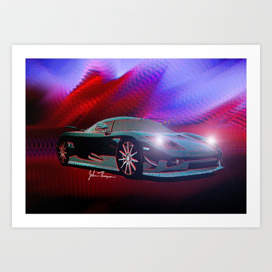 Koenigsegg Art Print