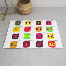 Juice up your life! Rug