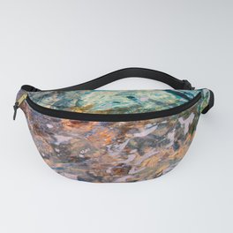 Abstract Flowing Water Photo Manipulation Fanny Pack