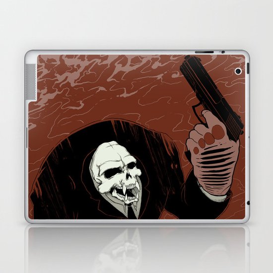 Monkey Skull Suit Laptop & iPad Skin