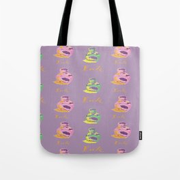 Inkwells Purple Tote Bag