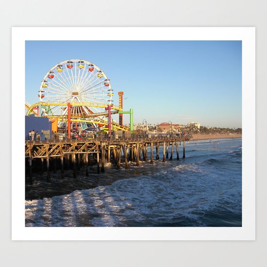 Pier Art Print