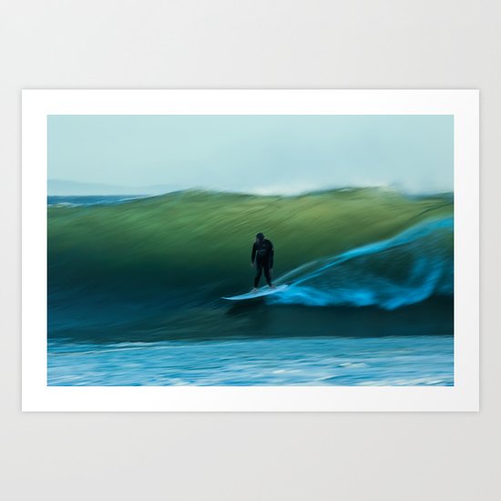 The Glide Art Print