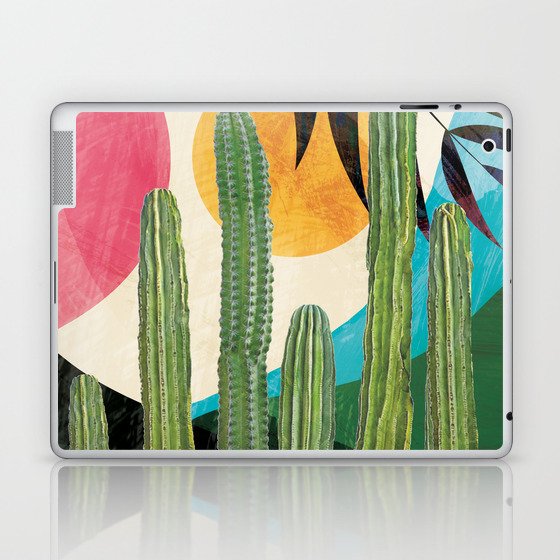 Cacti in the tropic garden II Laptop & iPad Skin