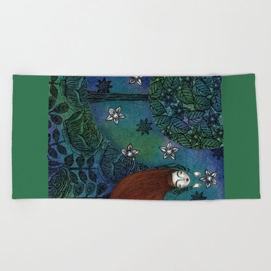 My Summer Stars Beach Towel