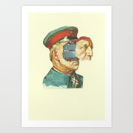 la Pantera Fuerte Art Print