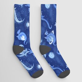 Magical Space Dragons Socks