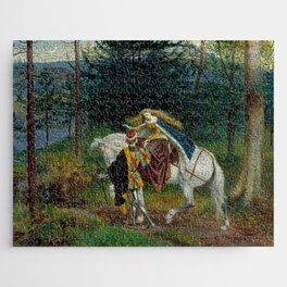 La Belle Dame Sans Merci by Walter Crane Jigsaw Puzzle