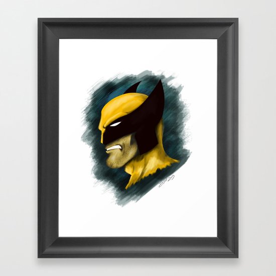 Wolverine Framed Art Print