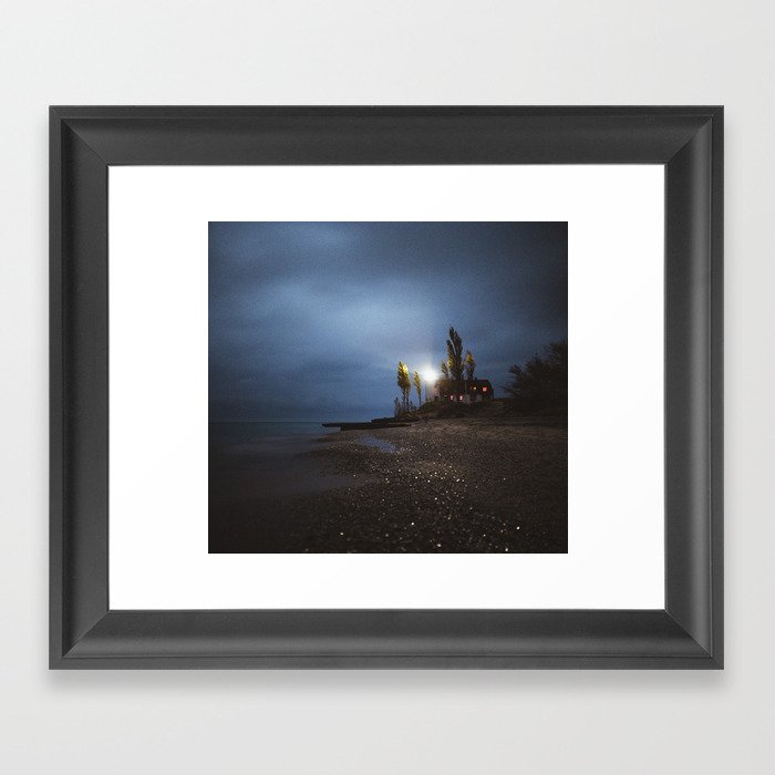 Point Betsie Lighthouse | Sleeping Bear Dunes, Michigan | John Hill Photography Framed Art Print