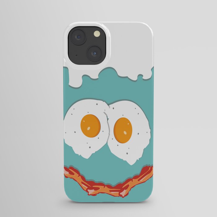 Smiling Baconegg  iPhone Case