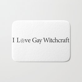 Gay Witchcraft Bath Mat