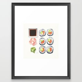 Sushi II Framed Art Print