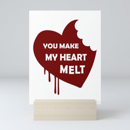 You Make My Heart Melt Mini Art Print