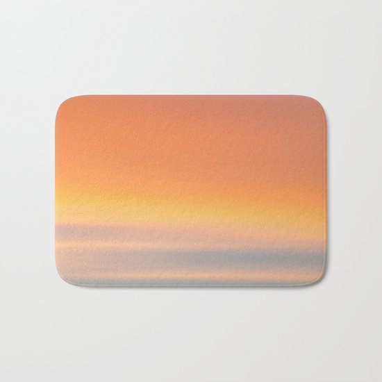 Wind Brush Sunset Bath Mat