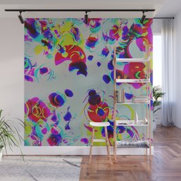 Digital motion glitch pattern Wall Mural