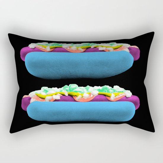 Condiment Putty Rectangular Pillow