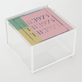 The1975 Poster Acrylic Box