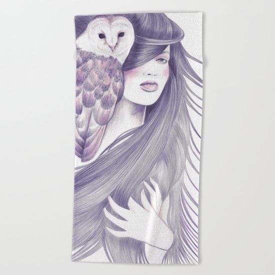 Sorceress Beach Towel