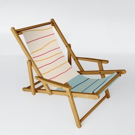 Bakeneko - Colorful Abstract Art Sling Chair