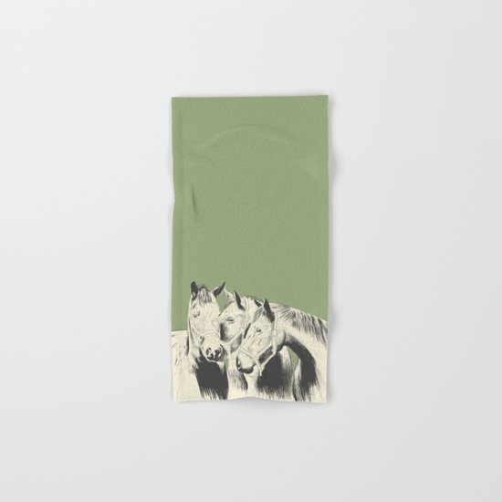3 Horses Hand & Bath Towel