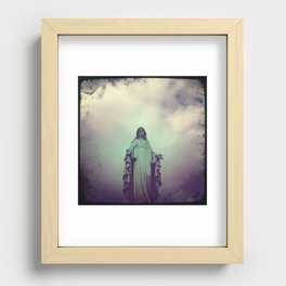 Virgin Mary Recessed Framed Print