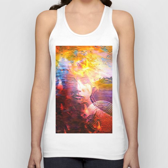" The truth for the world M. " Unisex Tank Top