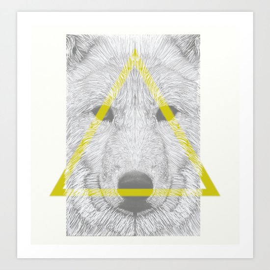 WOLF III Art Print