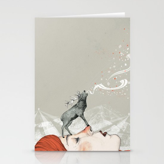 Deer Lady! Stationery Cards