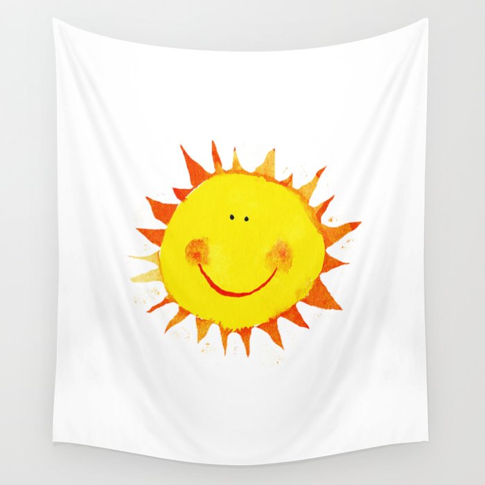 Good day sunshine Wall Tapestry
