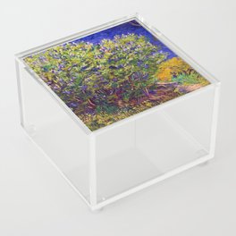 Vincent van Gogh "Lilac Bush" Acrylic Box