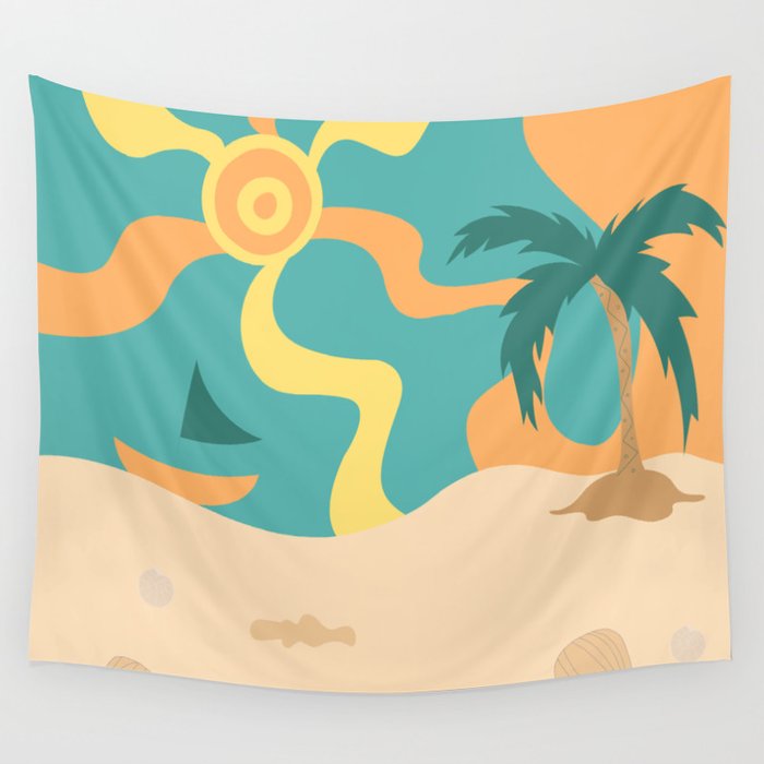 Summer vibes Wall Tapestry