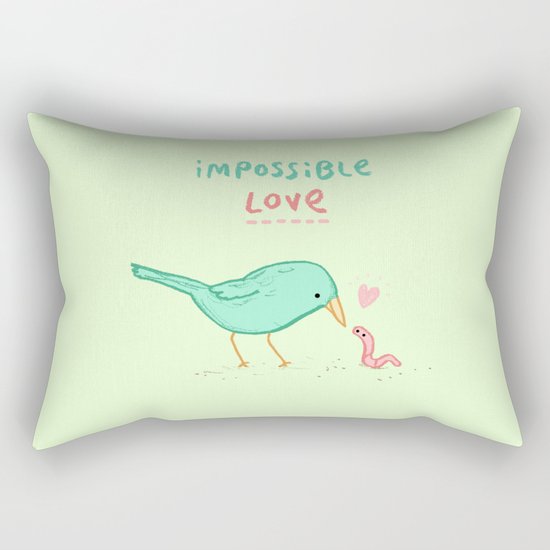 Impossible Love Rectangular Pillow