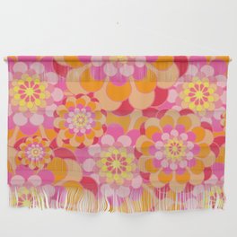 Floral Abstract Pattern Design Wall Hanging