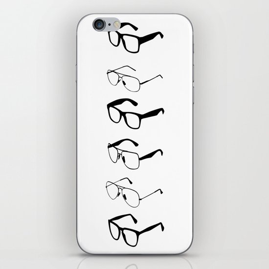 GLASSES II iPhone & iPod Skin
